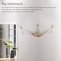 Miniatyrbild 3 av 5: Boho Leksakshängmatta för Gosedjur, Förvaringsnät för Barn, Perfekt Present till Pojkar & Flickor
