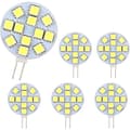 G4 LED-lamppu, kylmä valkoinen 6000K, ei himmennettävä, 6 kpl