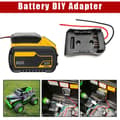 Miniatyrbillede 3 af 4: Flexvolt 60V Max 12 Gauge 54 Batteriadapter til Strømudtag Dock