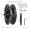 Miniatyrbillede 5 af 5: Til Xiaomi scooter todelt let at afmontere og let at installere hjulnav M365 Pro Pro2 1S Til Xiaomi3 baghjulsfælg röd M365 1S MI3