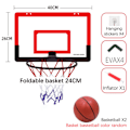 Miniatyrbillede 1 af 5: Bærbar sjov mini basketball bøjle legetøjssæt indendørs basketball C