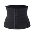 Dam Hög Midja Slim Body Shaper Underkläder Magekontroll Formande Underkläder Svart Black M