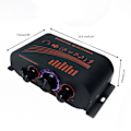 Miniatyrbillede 4 af 10: Power 20Wx2 Stereo Forstærker HiFi Lydforstærker Bil Hjemmehøjttaler 12V