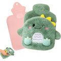 Miniatyrbillede 1 af 5: Varmtvandsflaske med cover, varmtvandsflaske med cover fluffy