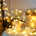 Miniatyrbilde 1 av 5: Lyslenke, Chenci 10 Meter 100 LED, Varmt Hvit, 8 Varme Lysmodus, Innredning Stue, Soverom, Hage, Balkong, Terrasse