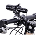 Miniatyrbillede 3 af 5: 2 stk Cykel Lygteklips Sort og Hvid Cykel Lommelygte H