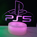 Miniatyrbild 3 av 3: Kreativ gåva Spelrumsdekoration Nattljus Crack Model Crack Base Loading Crack Base Loading Crack Touch Colorful Set