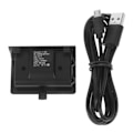 Pikkukuva 4 / 5: Uusi NI-MH 2400MAH laturipaketti Ladattava akku + USB-kaapeli Xbox Onelle