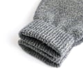 Miniatyrbillede 5 af 8: Vinterstrikket varme handsker Tyk Ensfarvet Varmt Touch Warm Ridi sort og hvid OneSize black and white OneSize