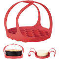 Miniatyrbilde 1 av 5: Trykkoker-sløyfe, Silikon Bakeware Lifter Silikon Sløyfe Lif