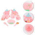 Miniatyrbilde 3 av 4: Kit Flickor Toddler Leksaker Miniatyr Set Miniatyr Set Minitekokare MiniatyrtewareRosa 3,3X2,7X2,7CM Rosa 3,3X2,7X2,7CM