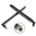 Miniatyrbillede 5 af 5: 2 stk. 4G-antenne 10dBi SMA Han 700-2700MHz til 4G LTE-router Sort Black