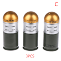 Miniatyrbillede 1 af 5: M433 HEDP 40 mm patron Dummy granat model Mini case sort 3 stk black 3 pcs