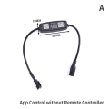 Miniatyrbild 1 av 5: WS2812B Controller Bluetooth Musik för LED Strip Light USB APP A A
