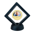Miniatyrbillede 1 af 11: Premier League fodboldstjerner & klubber minde mønter, samleobjekter gaver, gaver til fodboldfans Mbappe, Messi, Harland with frame Harland