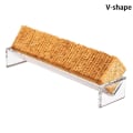 Miniatyrbillede 6 af 6: Akryl Kageholder Akryl Kageholder Bakke Kage Serv U one size U one size