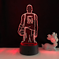 Miniatyrbilde 1 av 5: Basketspelare Nattljus 3D Illusion LED La