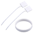 Miniatyrbillede 1 af 11: 16AWG 1-10M Skjult Flad Elektrisk Kabel 2 Leder Lim Bag Kobbertråd til Lyd LED Belysning og Mere 1m