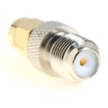 Pikkukuva 3 / 4: 2kpl F-liitin SMA-urosliittimeen Rak RF Coax Coaxial Co hopea 2kpl silver 2pcs