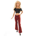 Miniatyrbild 3 av 5: 12 st 30 cm Barbiekläder Modekläder Street Style Klänning Casual