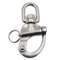 Miniatyrbillede 8 af 8: 316 Rustfrit stål drejelig snaplås Quick Release Bådanch A1 one size A1 one size