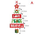 Miniatyrbild 5 av 7: Jul Dörrhängare Nyårsfest Hängsmycken Xmas Tree Hanging C onesize C onesize