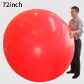 Miniatyrbillede 2 af 5: 72 tommer enorme balloner Giant Latex Performance Decor Balloon Par Rød