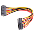 Pikkukuva 2 / 11: 24-pin ATX uros naaras virtajohdon jatkokaapeli Sisäinen PC PSU TW virtajohto 30cm 1kpl