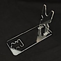 Miniatyrbild 1 av 5: Klar akrylpistolstativ Hand Display Stand Organizer