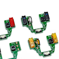 Miniatyrbild 4 av 10: Oberoende Musknappmodul Extern Knappmodul Mikrobrytare Knappbräde 1