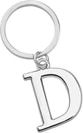 Keychain Letter - Initial Letter Keychain Charm Letter D D