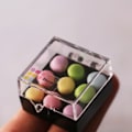 Miniatyrbillede 5 af 5: Mikro Miniatyr Møbler Tiny Småskalig Legetøjs Dukkehjem DIY Decora Mini Boxet Mini Maca Dragon Bag Boxet macarons