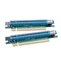 Pikkukuva 4 / 5: PCIE 90 graders rät vinkel PciE PciExpress 16X Extender Protector Adapterkort för 1U serverchassitillbehör Svart