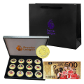 Miniatyrbillede 10 af 11: Premier League fodboldstjerner & klubber minde mønter, samleobjekter gaver, gaver til fodboldfans Mbappe, Messi, Harland 2pcs Tottenham Hotspur