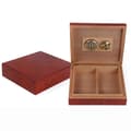 Cedar Humidor Træ Cigar Opbevaringsboks Med Luftfugter Gel Rygetilbehør