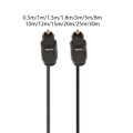 Miniatyrbillede 4 af 5: Digital optisk lydkabel til Toslink SPDIF DVD CD 0,5m 1m 1,5m 1,8m til 3m 5m