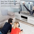 Miniatyrbilde 3 av 5: Bluetooth 5.3-adapter for flyreiser til 2 trådløse hodetelefoner, 3,5 mm-kontakt Bluetooth-sender under flyging