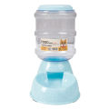 Miniatyrbilde 1 av 11: Automatisk hundemater i plast, vannflaske, katteskål, fôring og drikking, vanndispenser for hund, kjæledyrmatskål, kjæledyrutstyr Blue Feeder