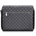 Läderpläterad axelväska crossbody unisex null none
