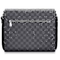 Miniatyrbild 1 av 3: Läderpläterad axelväska crossbody unisex null none