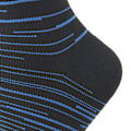 Pikkukuva 8 / 8: Strumpa Gradient Kompression Blandad Färg Tryck Mid-tubeSpor A6 ONESIZE A6 ONESIZE