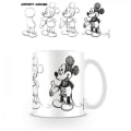 Miniatyrbillede 2 af 2: Disney Sketch Process Musse Pigg Krus One Size Hvid/Sort Hvid/Sort One Size