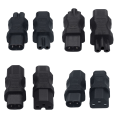 Miniatyrbild 2 av 11: C7 till C8 rak adapter hane till hona Adapter C7 till C8 adapter Kabeladapter C8 till C13/C8 till C15/C8 till C5 Kompakt - null - C8 till C7
