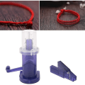 Miniatyrbilde 2 av 2: Strikke maskin, automatisk strikke maskin vever strikke maskin husholdning spole strikke maskin