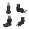 Miniatyrbild 2 av 11: 5-15P till C13 Adapter, IEC AC-kontakt Han-Hona Adapter, 3-polig 3-polig Konverter för Notebook Laptop Socket Connector
