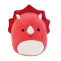Pikkukuva 1 / 5: 20-25cm Squishmallow Tyyny Pehmolelu PUNAINEN TRICERATOPS PUNAINEN