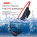 Miniatyrbillede 5 af 8: Bone Conduction Hörlurar Trådlös Bluetooth MP3-afspiller Hifi E Sort onesize Black onesize