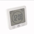 Miniatyrbillede 2 af 4: Badeværelsesur, Vandtæt Pek-Kontrol Bruserur, LCD-Tal