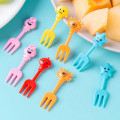 Miniatyrbillede 4 af 5: Bento Grönsaksporslin e Mini Toddler Barn Fruktgafflar Till N4 N4
