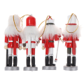 Pikkukuva 2 / 5: 1. Juldocka 12CM Nötknäppare Puppet Soldier Xmas Tree Pen 1st/Slumpmässig färg